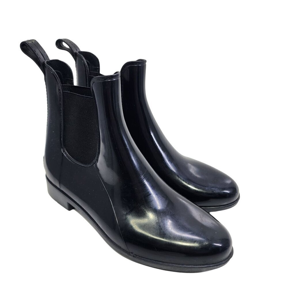 Sam Edelman Tinsley‎ Womens Rubber Man Made Rain Boots Size 7 Black - Picture 11 of 11